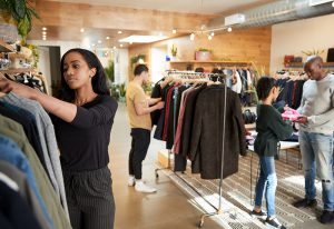 People shopping in New Look